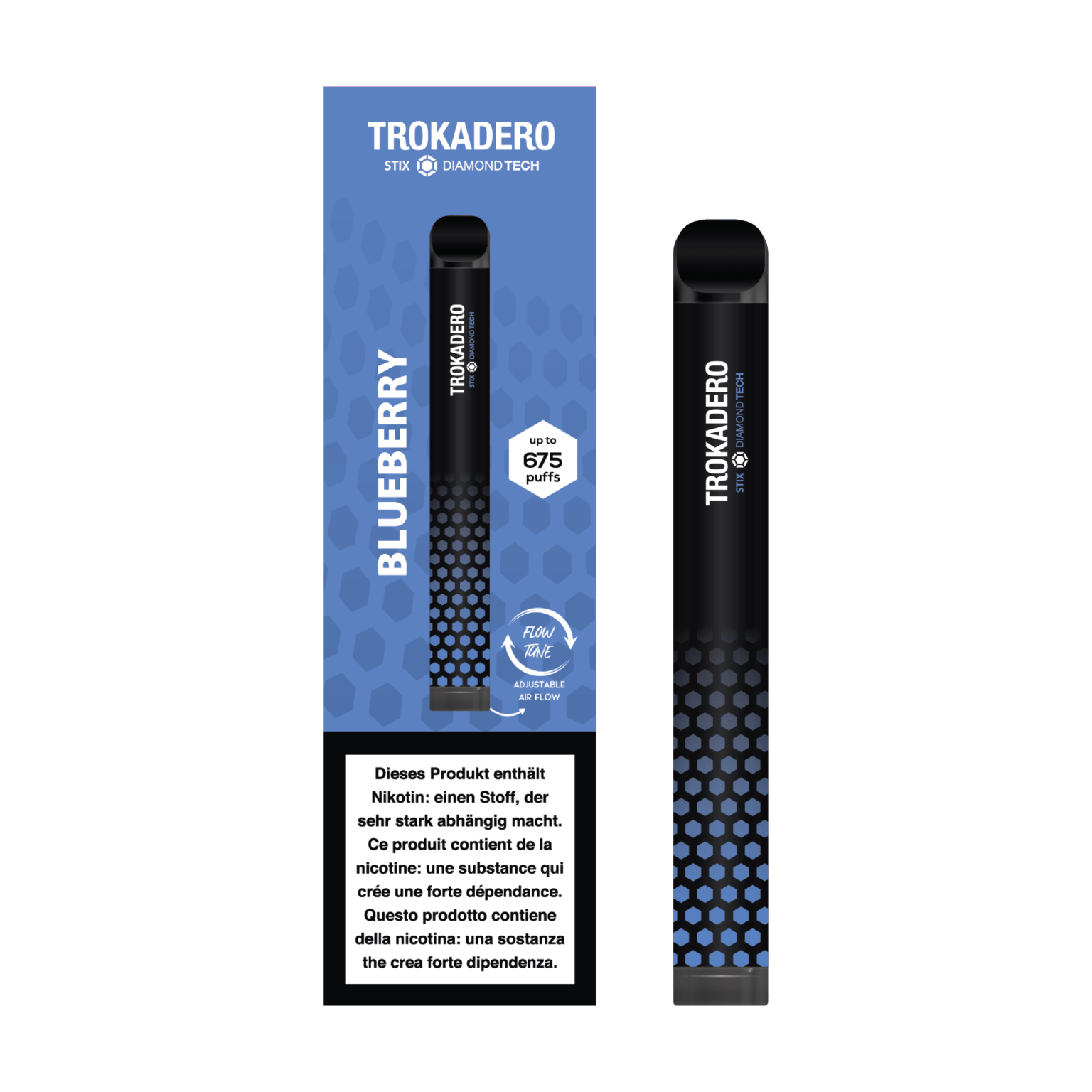 Trokadero 675 Blueberry 20mg