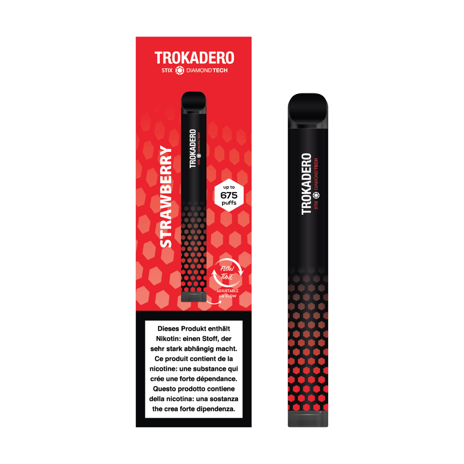 Trokadero 675 Strawberry 20mg